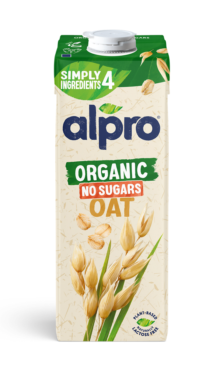 Alpro Organic No Sugars Oat