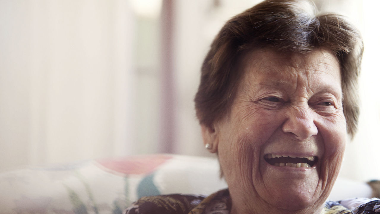 Brazil. Patient and carer Interview in home. Elderly patient is taking Souvenaid.