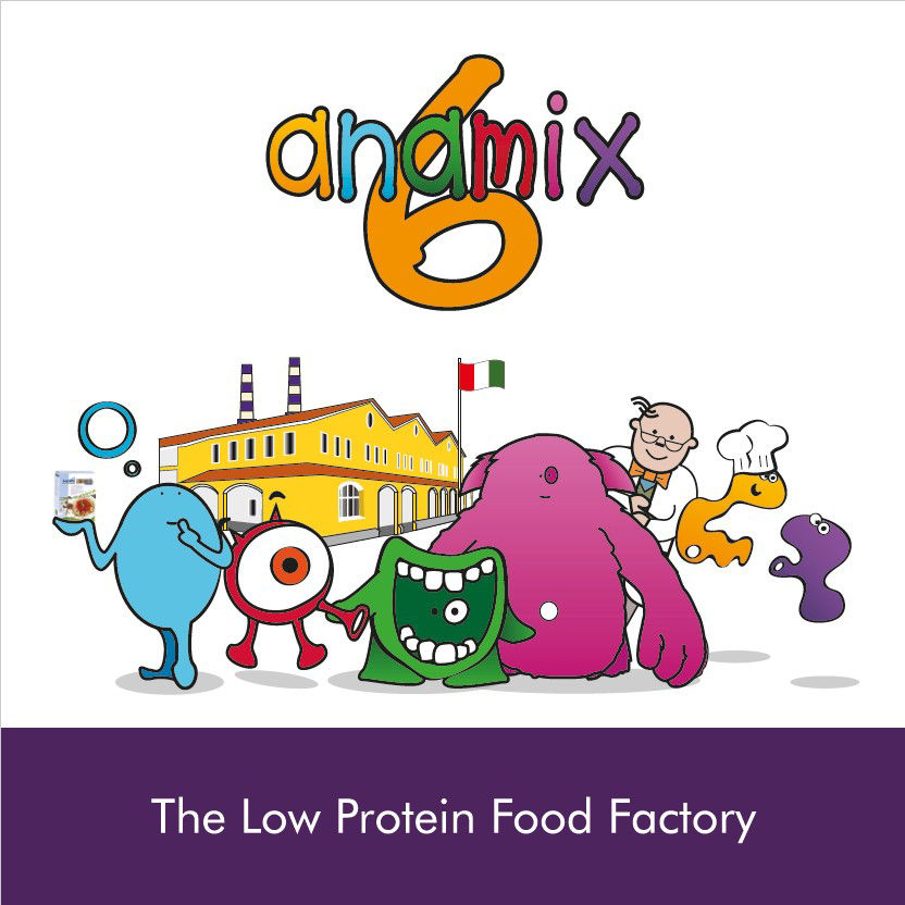 Anamix 6 our books - The Low Protein Food Factory