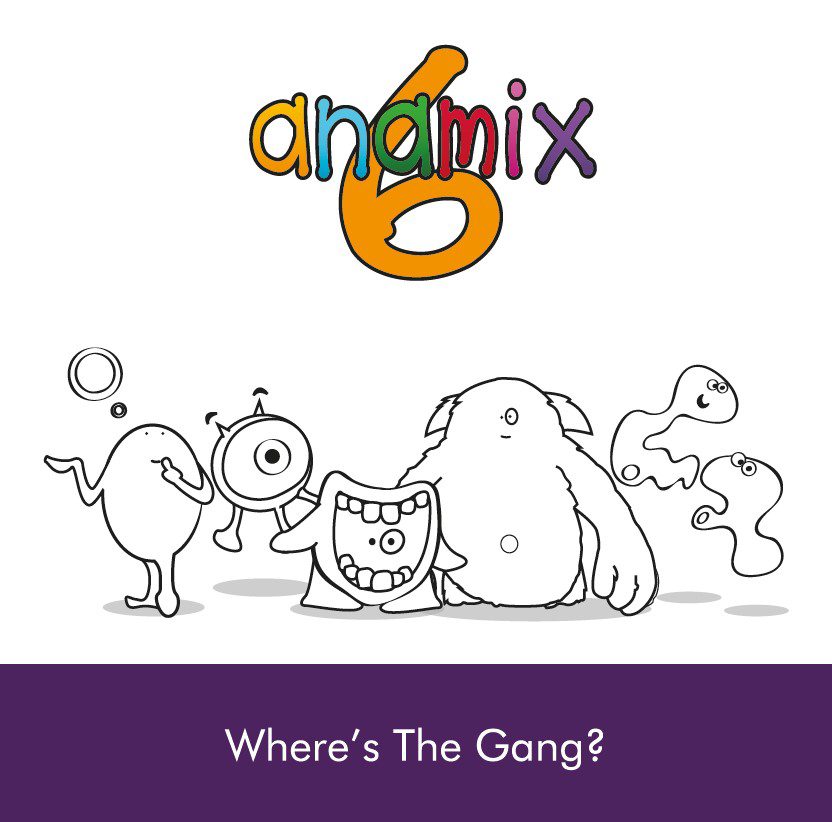 Anamix 6 our books - Where's The Gang?