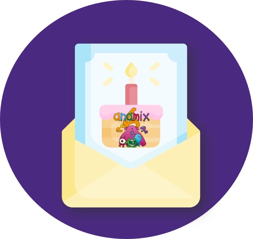 Anamix 6 card example