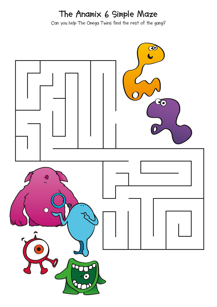 Anamix 6 Simple maze