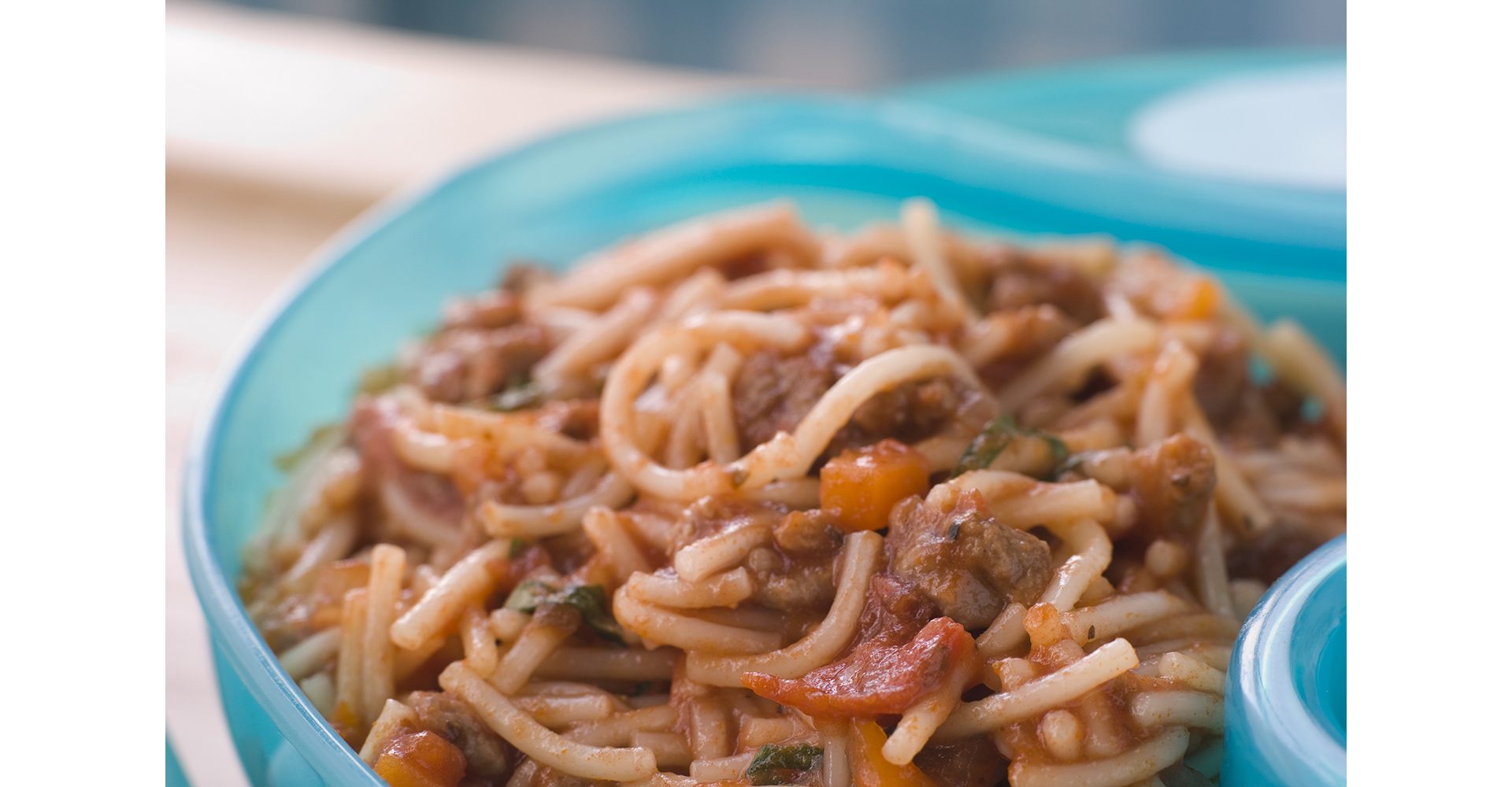 Babygerechte Bolognese mit Nudeln