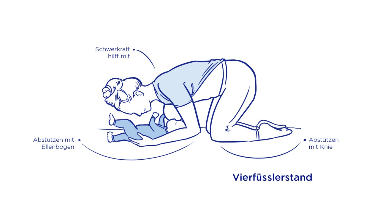 Stillposition Viefüsslerstand