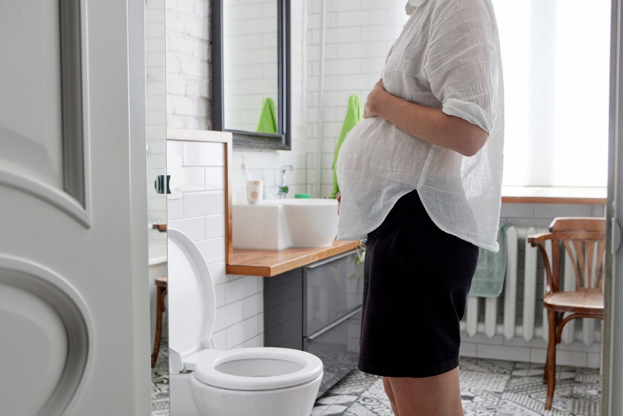 Une femme enceinte a la diarrhée