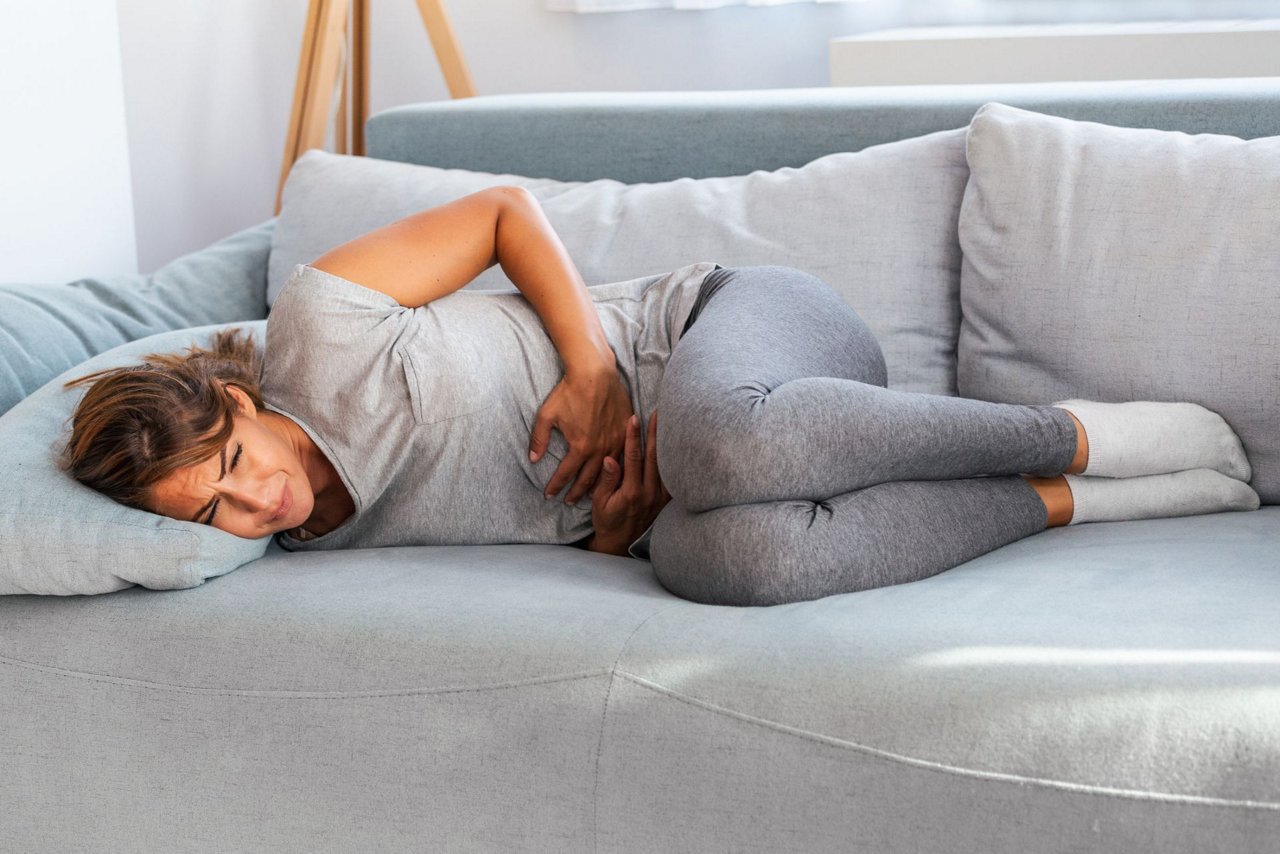 Jeune mère en post-partum