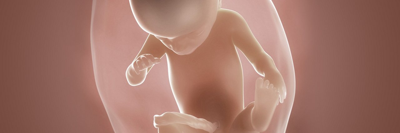 Fötus in der 21 Schwangerschaftswoche