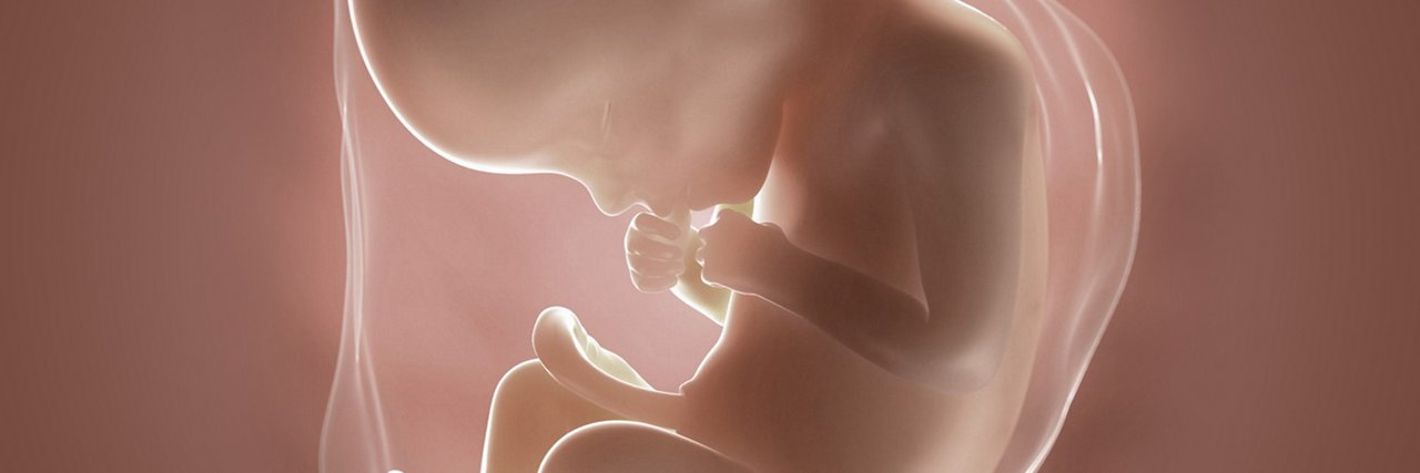 Fötus in der 22 Schwangerschaftswoche