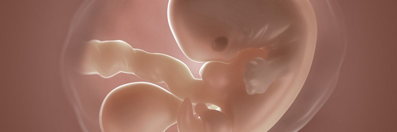 Embryo in der 5 Schwangerschaftswoche