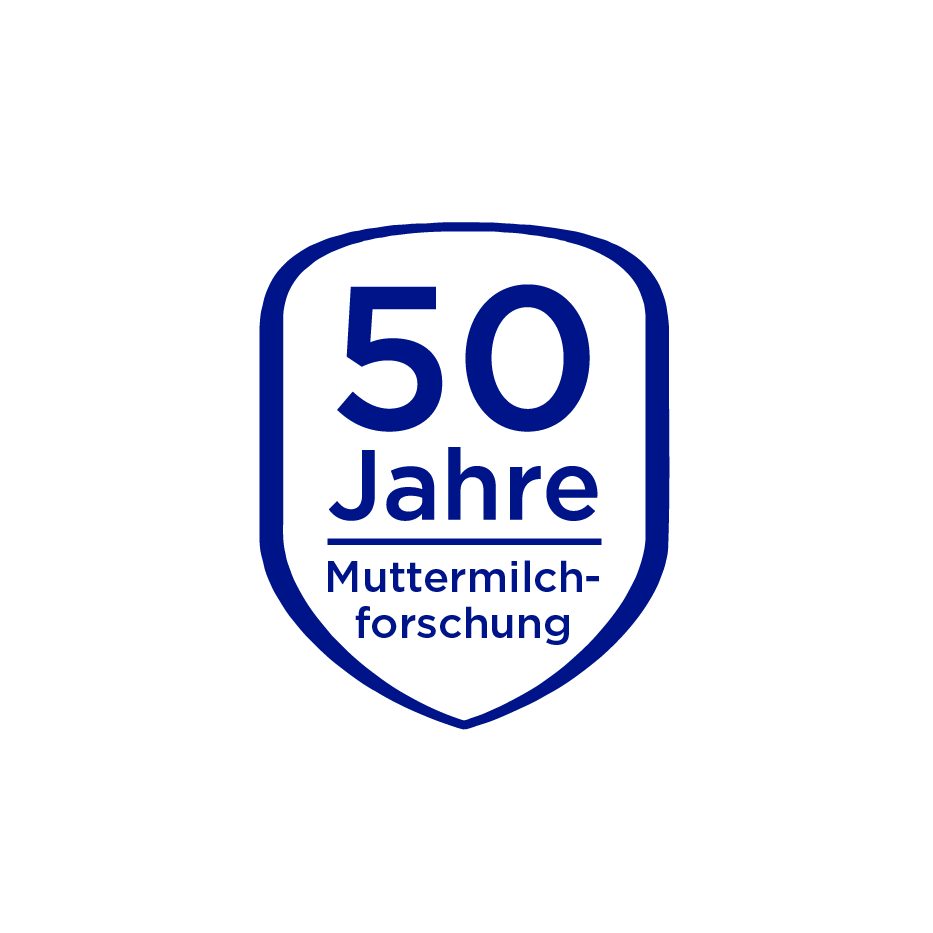 Logo 50 Jahre Muttermilchforschung
