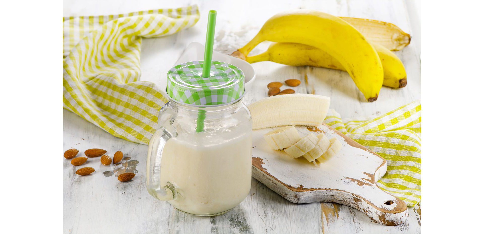 Passionsfrucht-Kokosnuss-Bananen-Smoothie