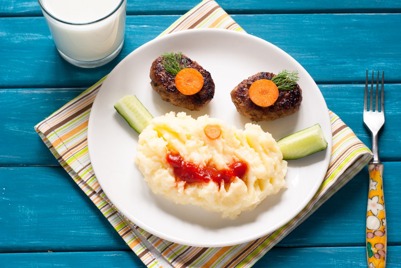 Aptamil Fleischlaibchen mit Kartoffel-Karfiol-Püree