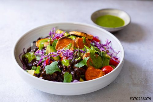 Mexikanische Süßkartoffel-Bowl