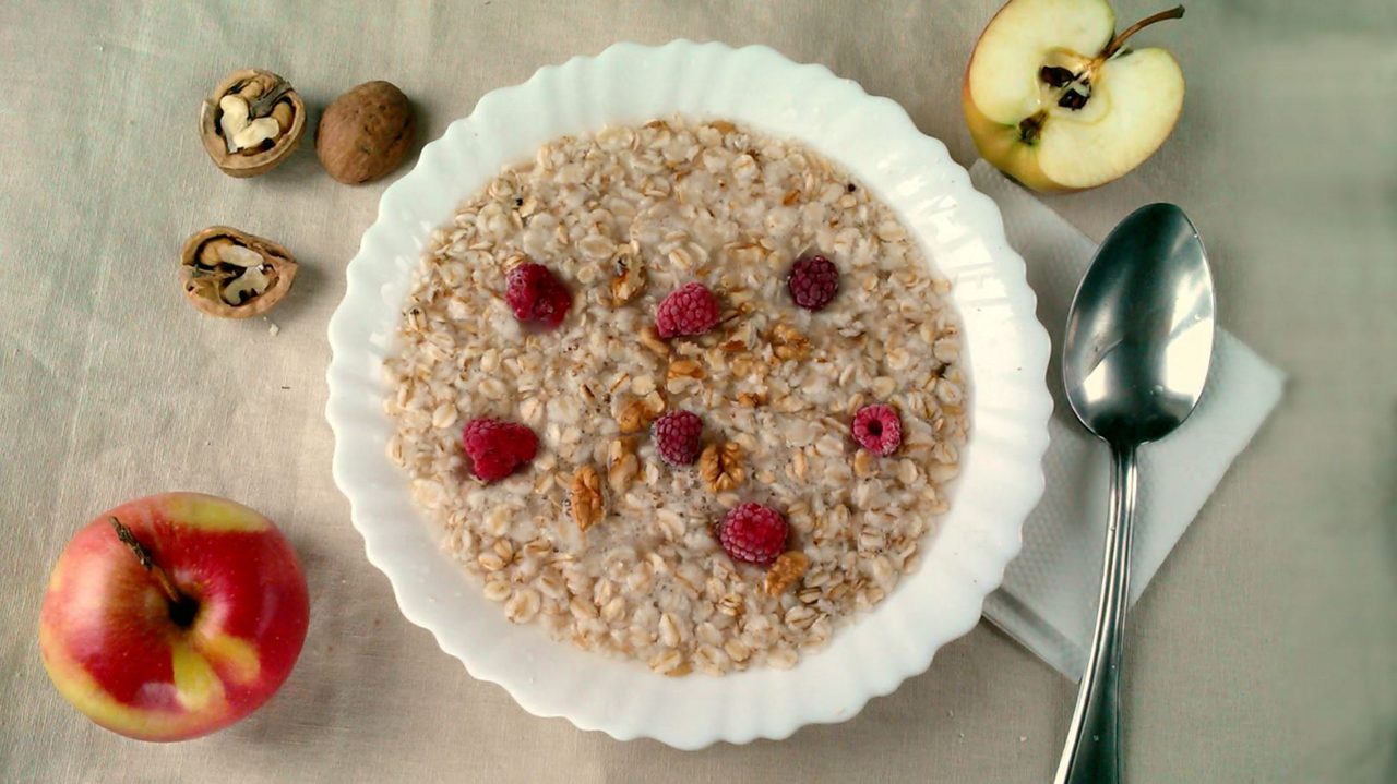 Apfel-Birnen-Porridge