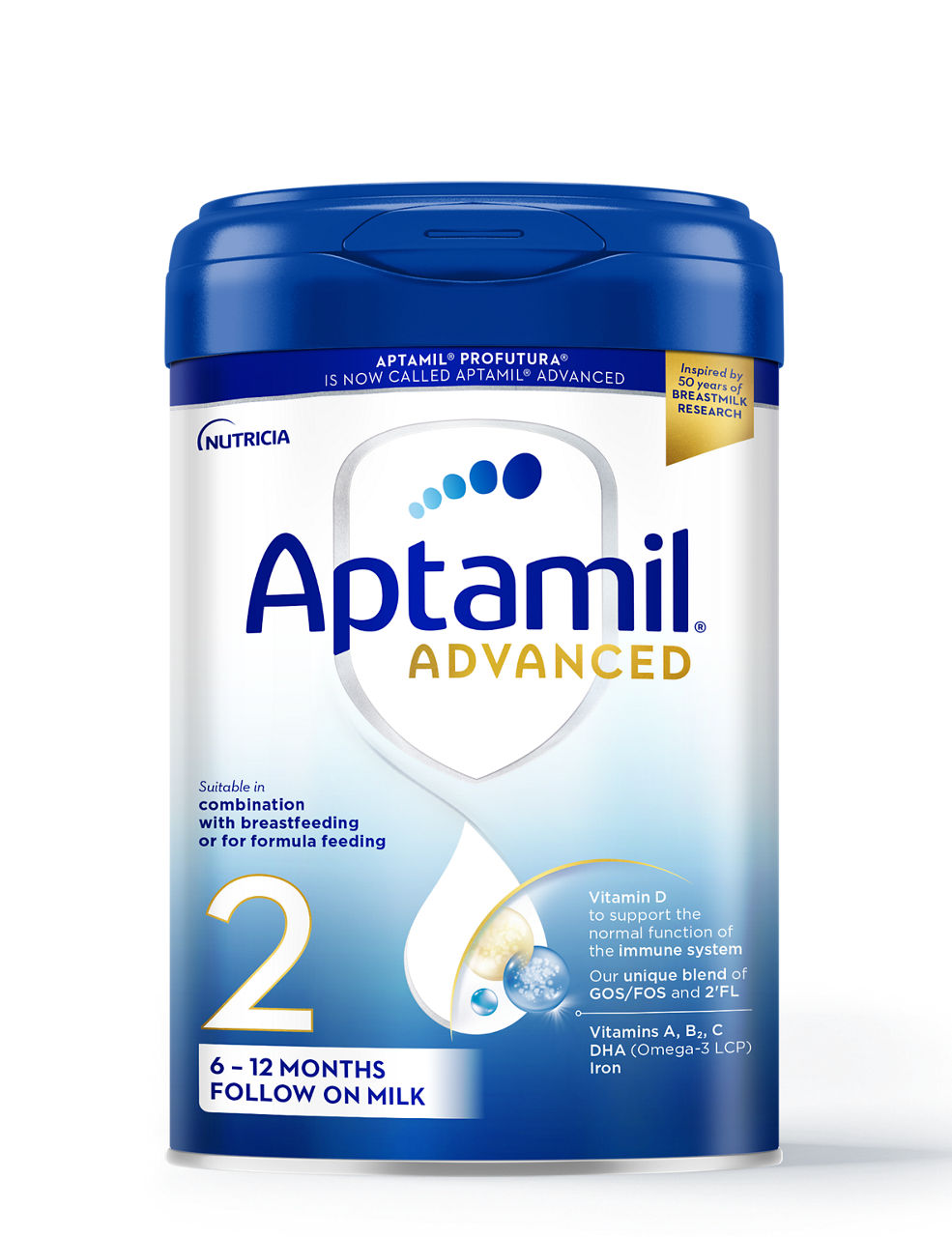 Aptamil Care 2 Infant Formula - 800g ( 4 Boxes )