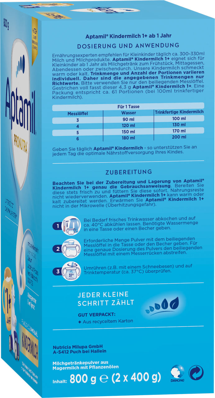 Pronutra Kindermilch 1+ r