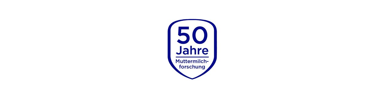 Logo 50 Jahre Muttermilchforschung