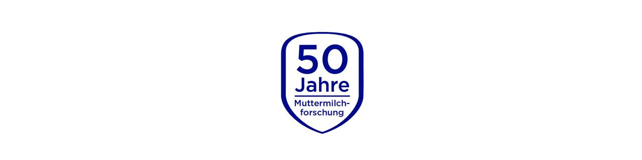 Logo 50 Jahre Muttermilchforschung Aptamil
