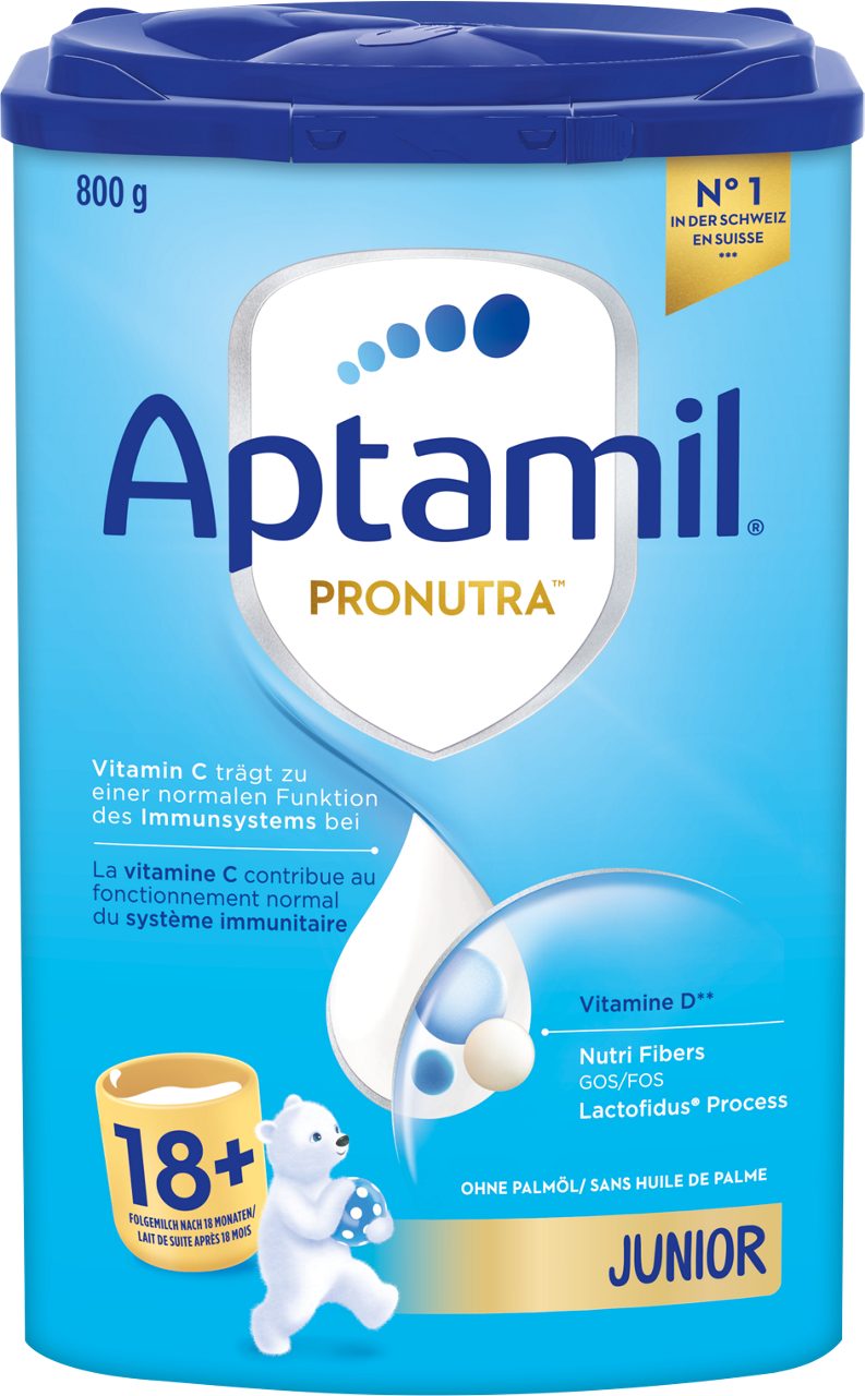 Aptamil Pronutra Junior 18+ 800g POF CH Packshot