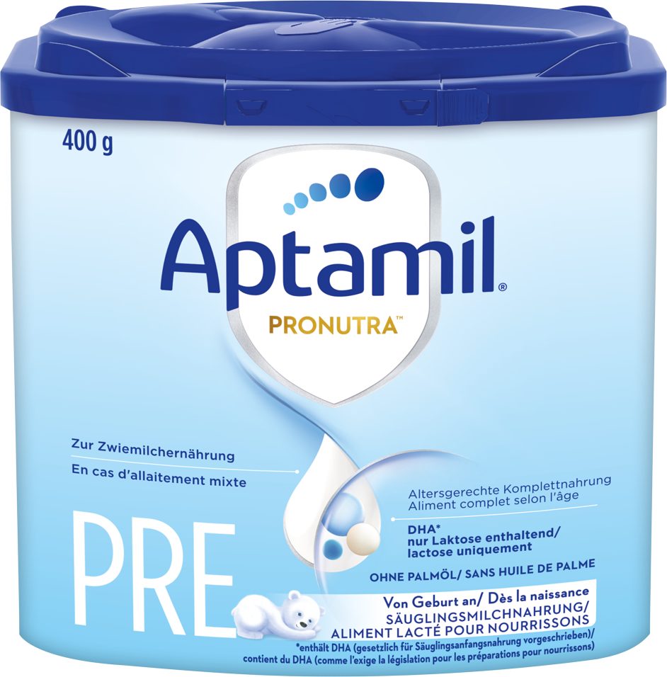 Aptamil Pronutra Pre 400g POF CH Packshot