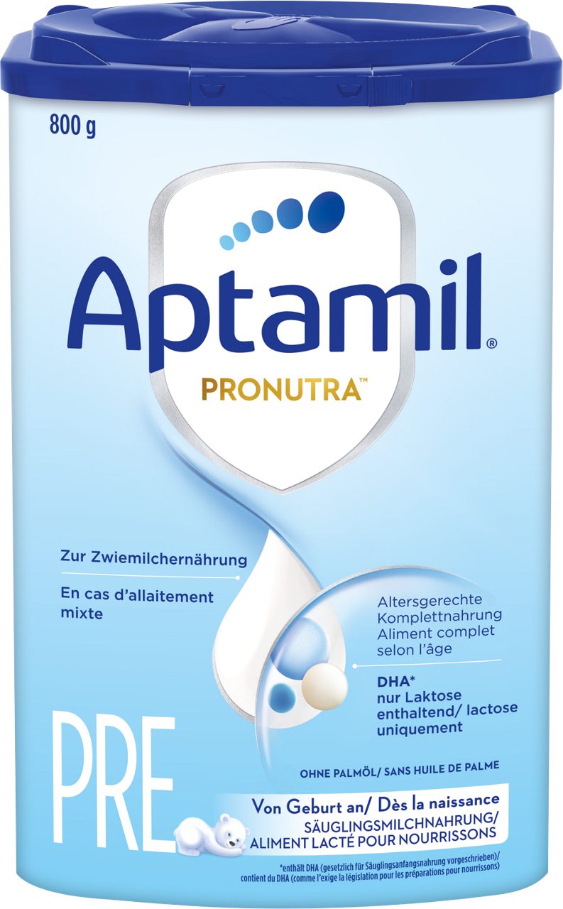 Aptamil Pronutra Pre 800g POF CH Packshot