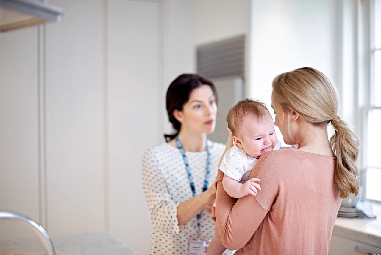 Baby with colic