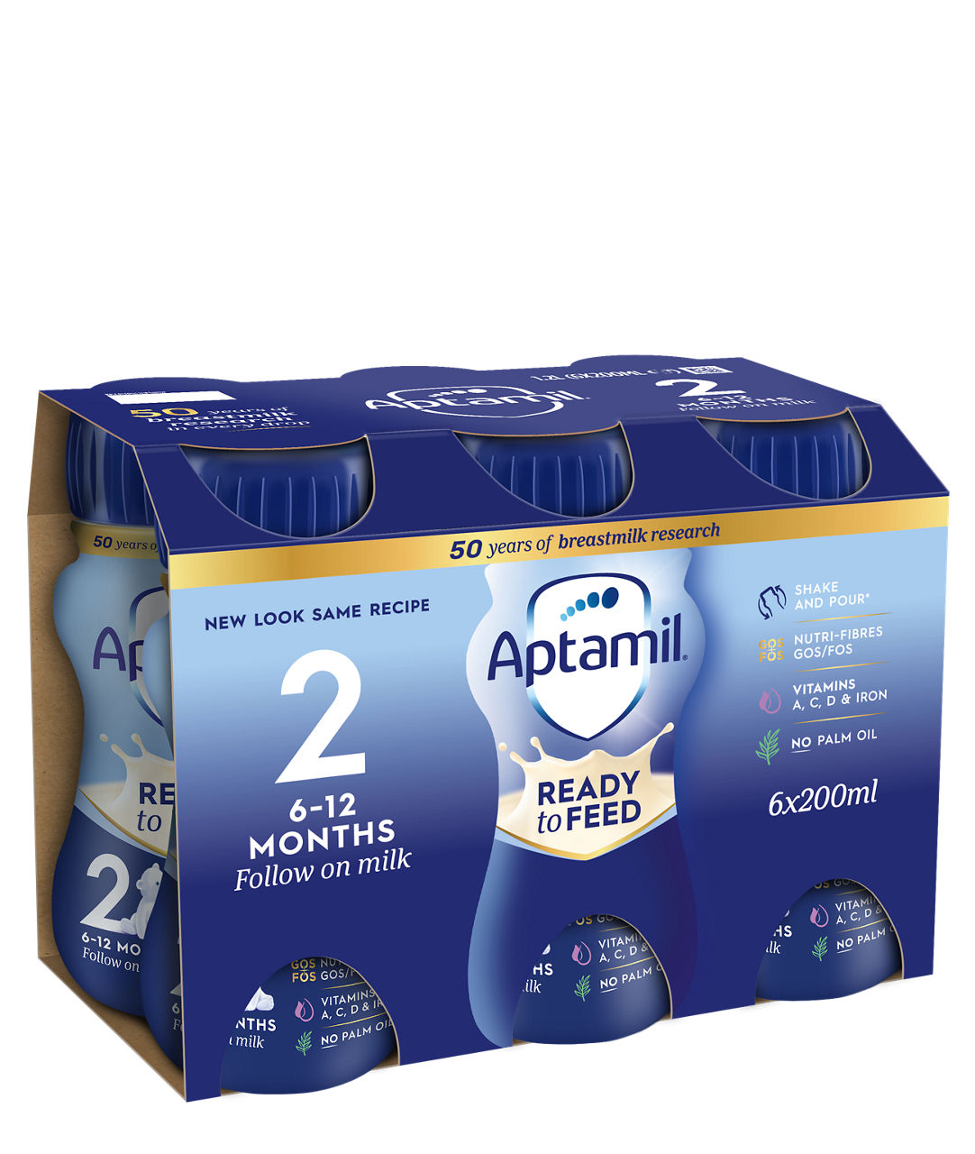 Aptamil follow on milk 6x200ml