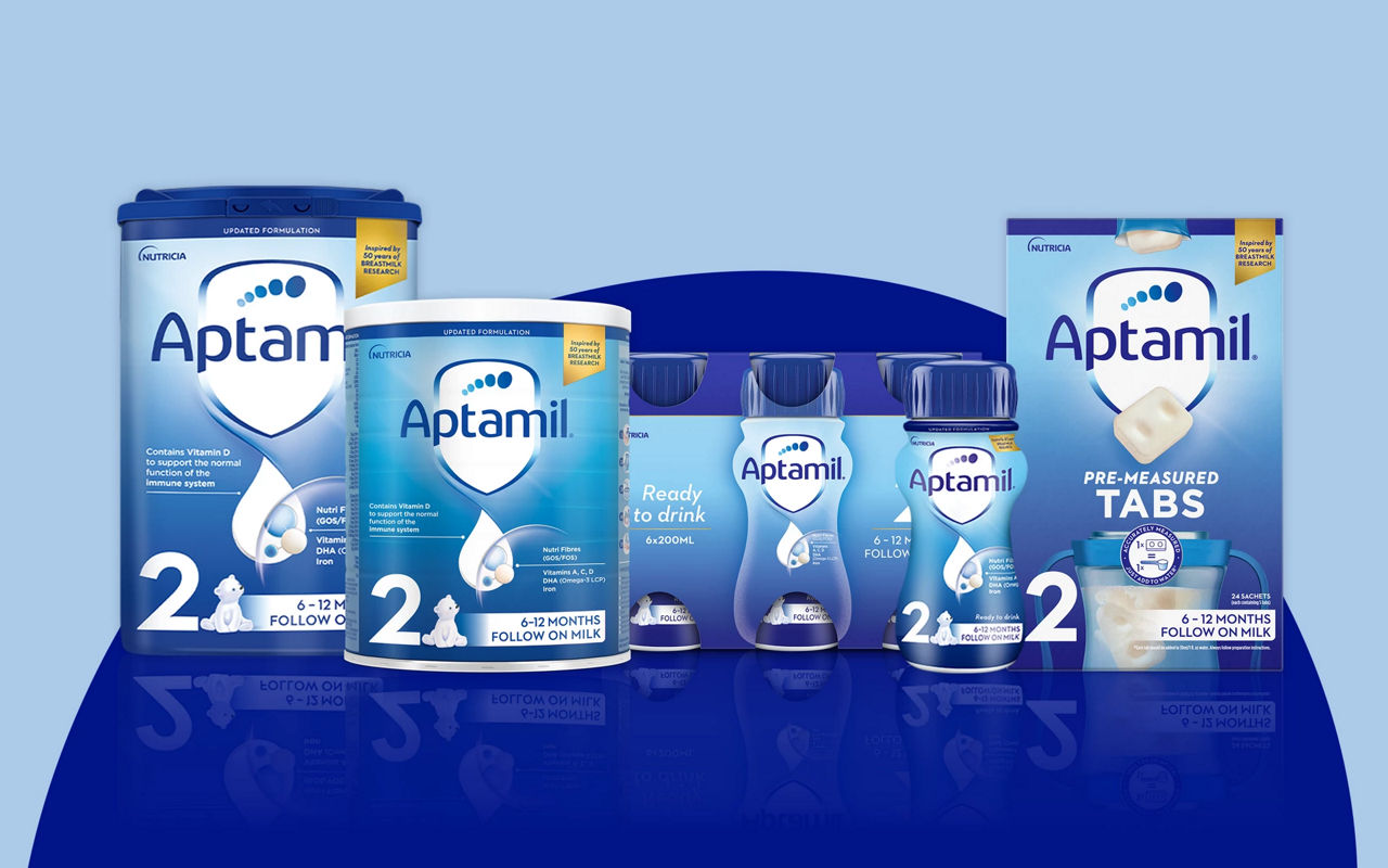 Aptamil® 2: 6-12 Months Formula Milk