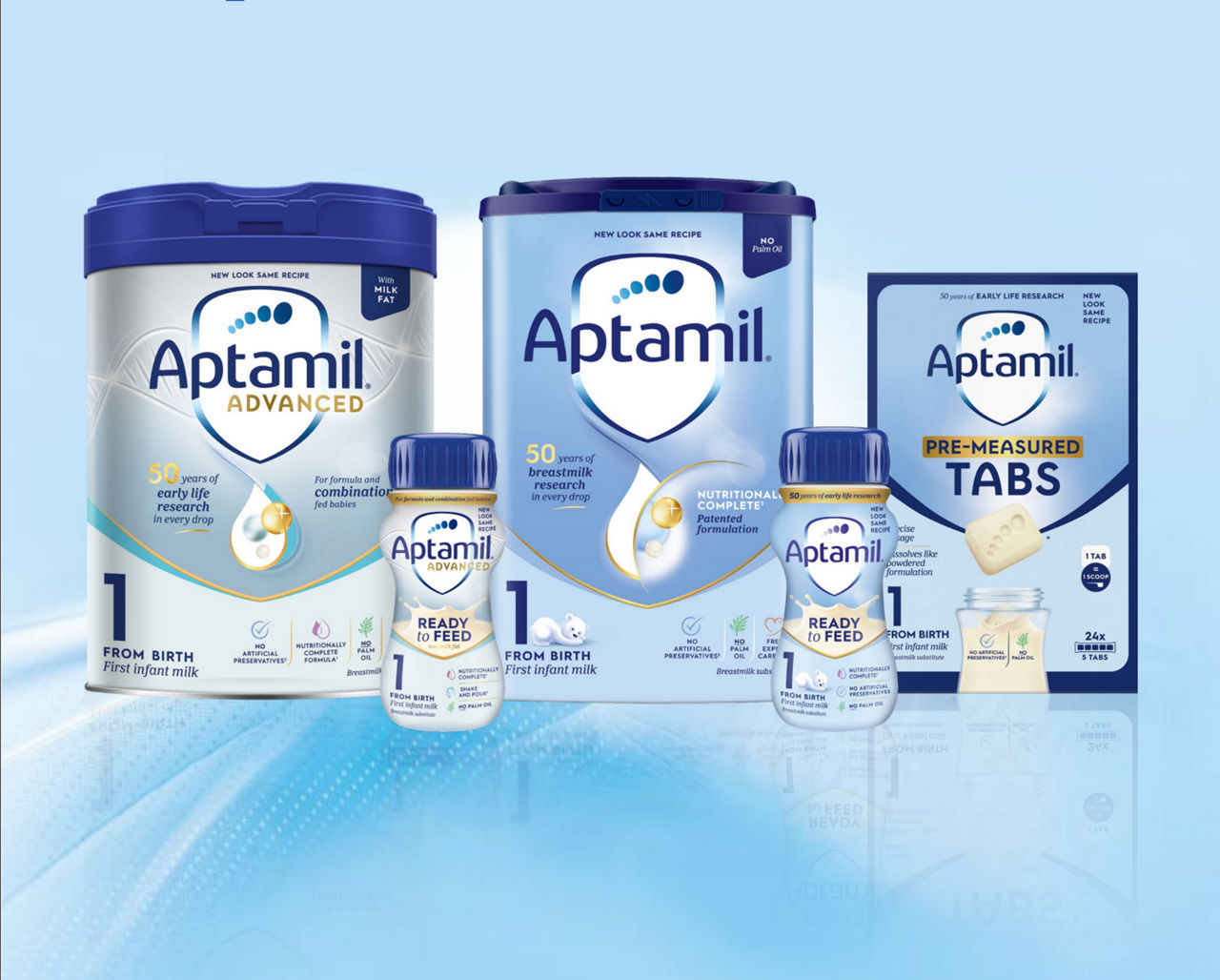 aptamil product range 