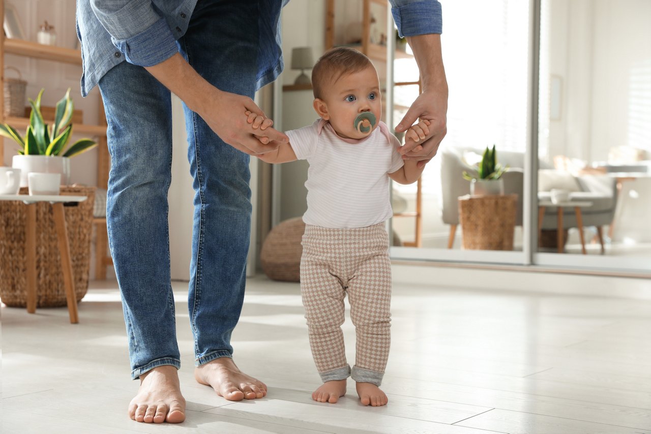 Toddler walking