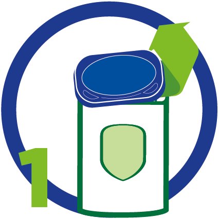Icône de l'étape 1