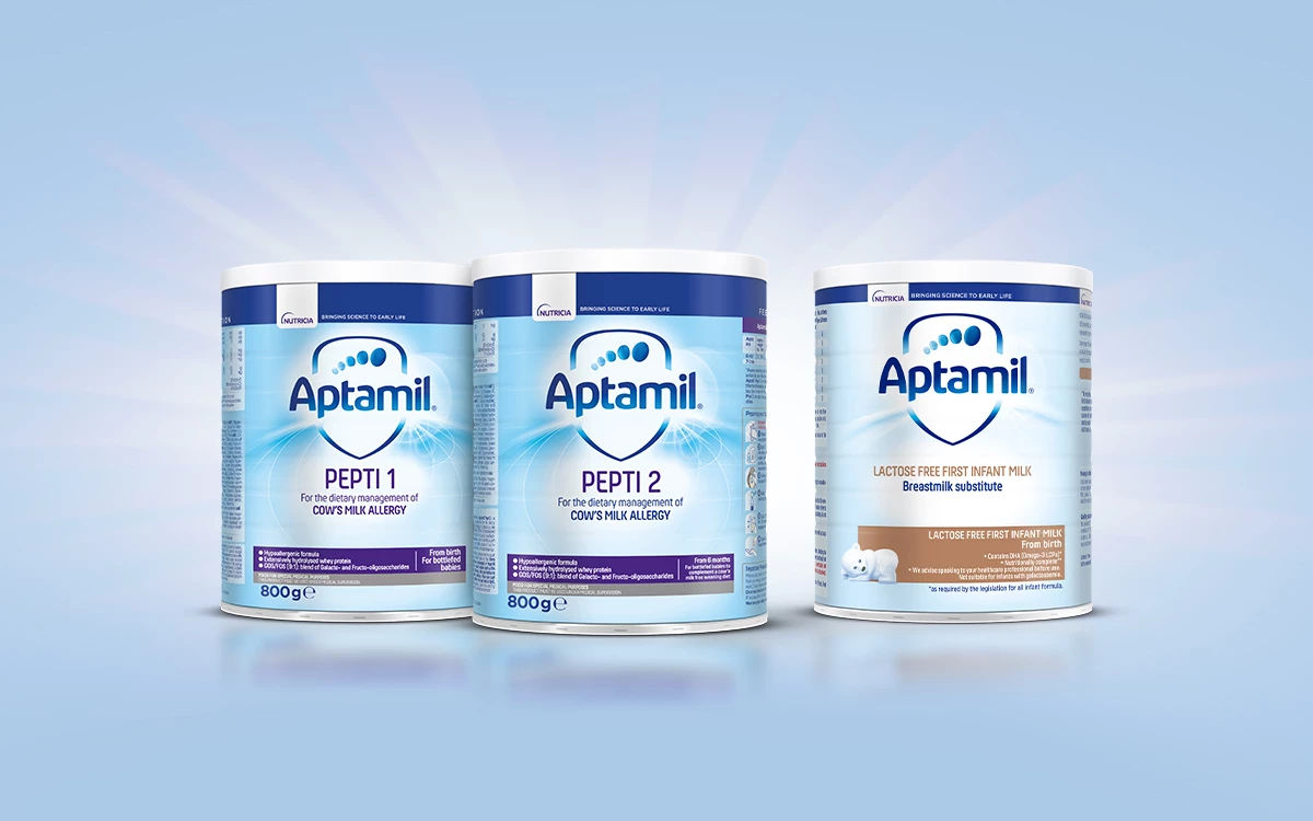 Aptamil allergy and intolerance milks