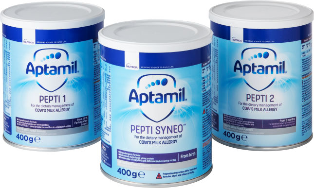 Aptamil pepti hot sale lactose free