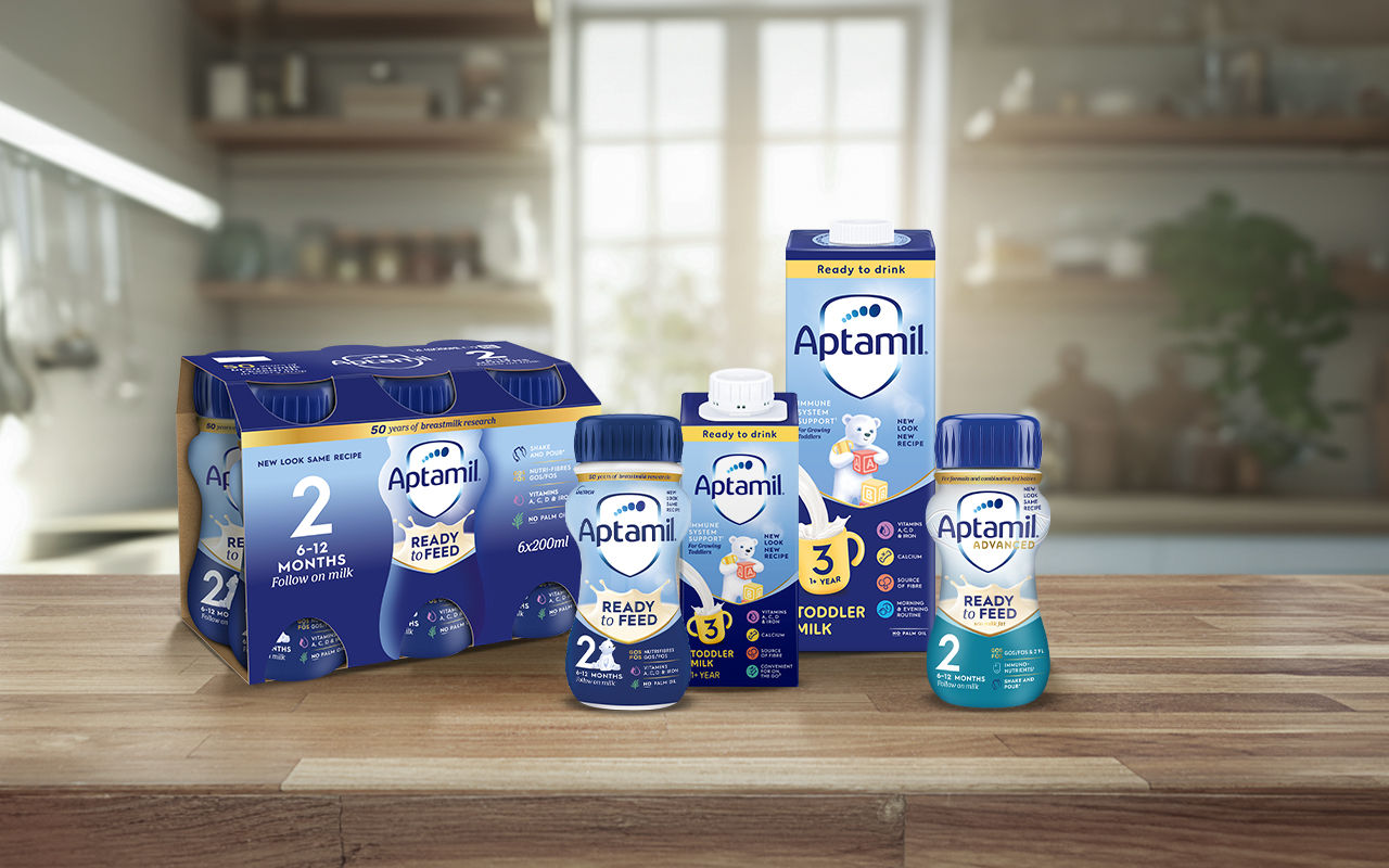 Aptamil Ready to Drink Range