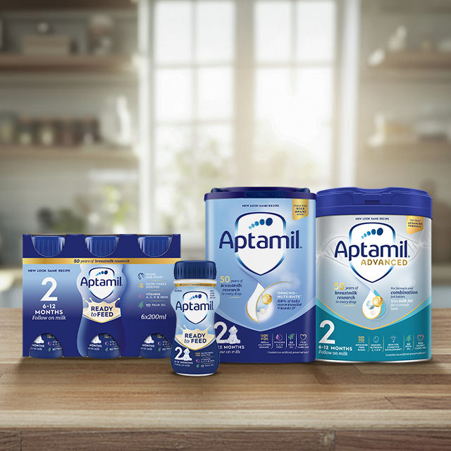 Aptamil®  Follow on Formula