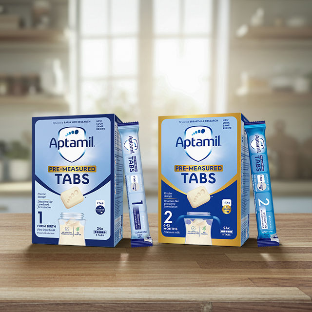 Aptamil Tabs Total Range