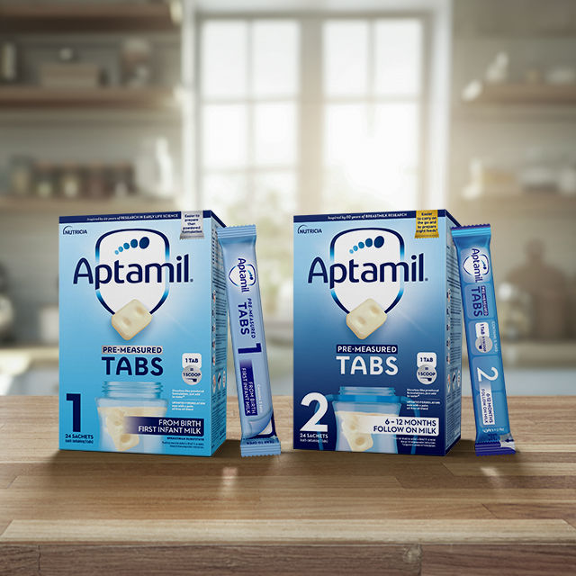 Aptamil Tabs Total Range