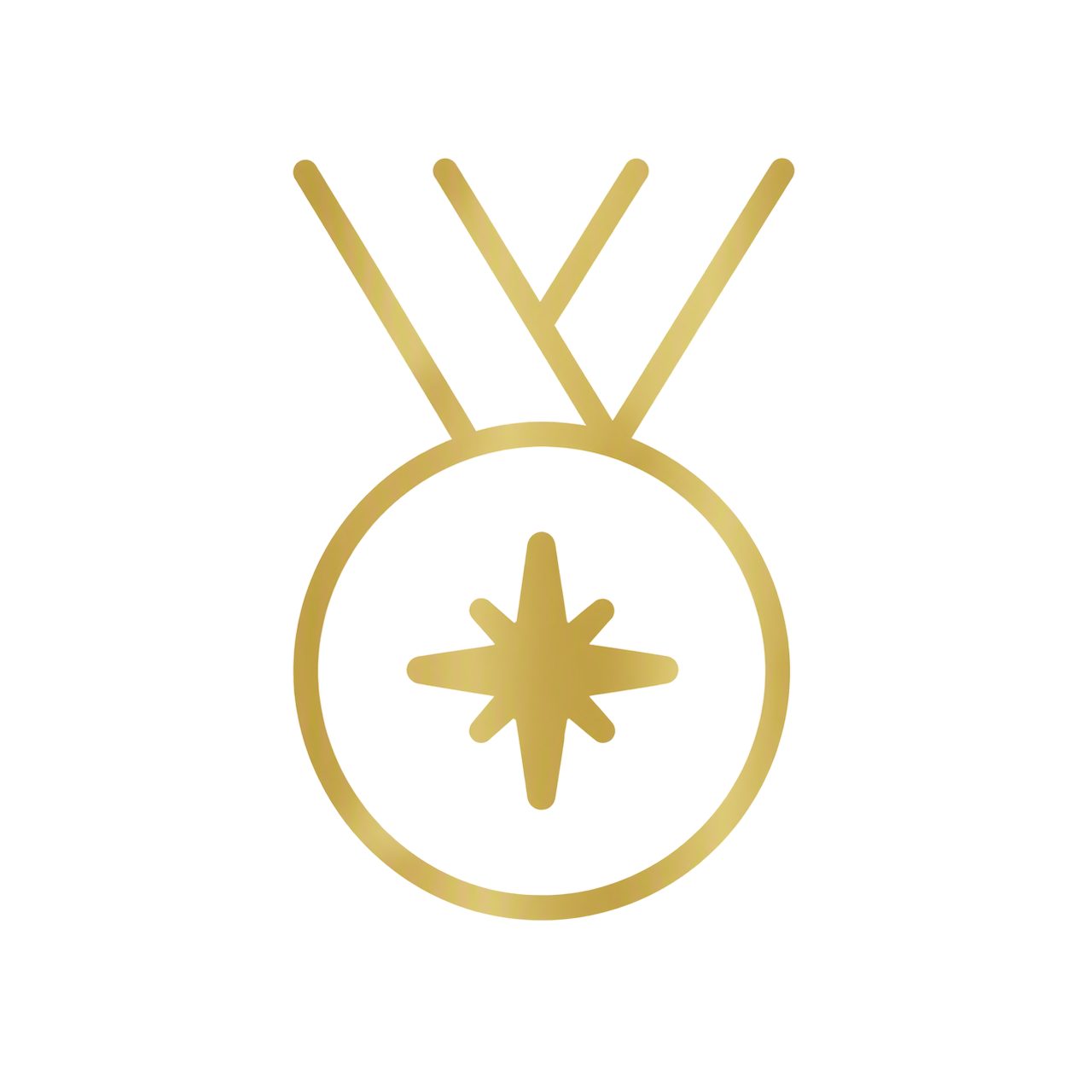 trusted by healthcare professionals icon gold