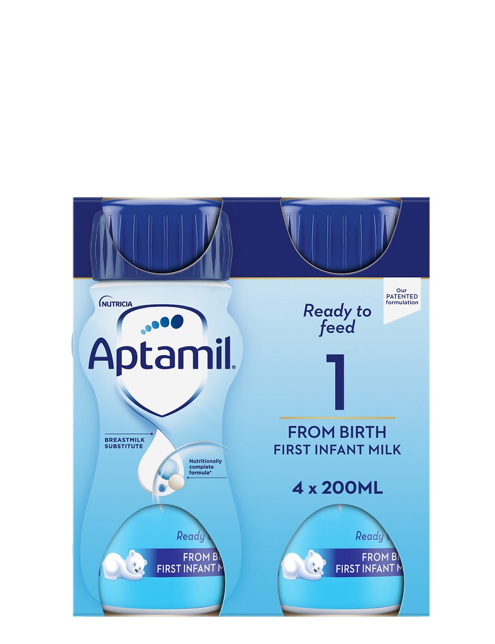 Aptamil Infant formula 200 ml 4xPack