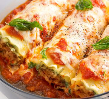 Aubergine lasagne