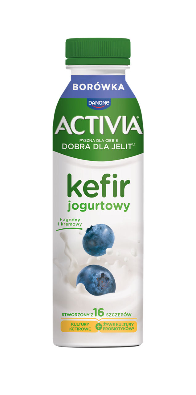 Kefir Jogurtowy o smaku borówki