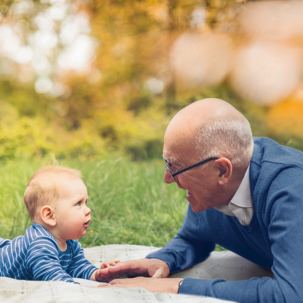 Baby and grandpa ch