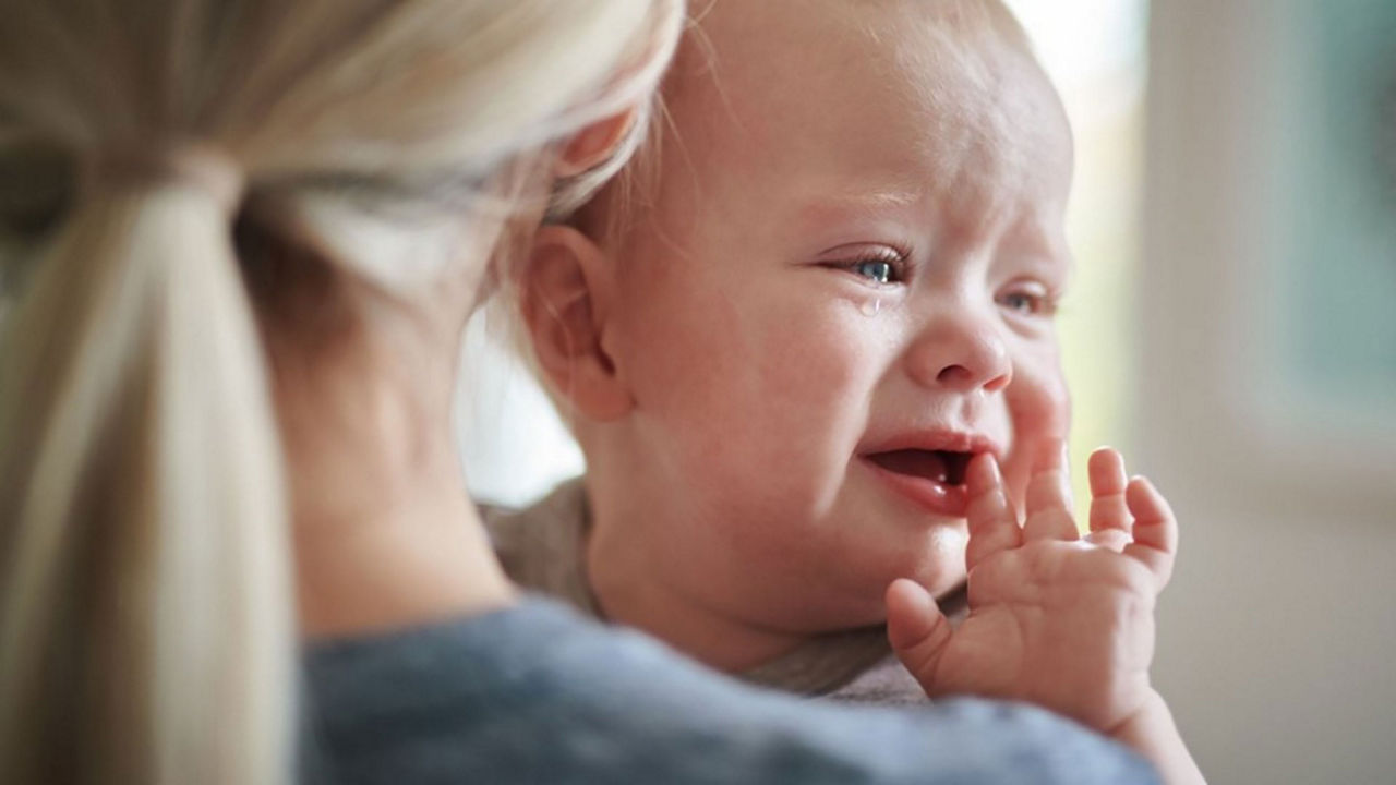 crying baby