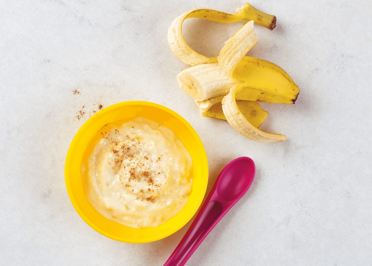 Baby Porridge & Banana