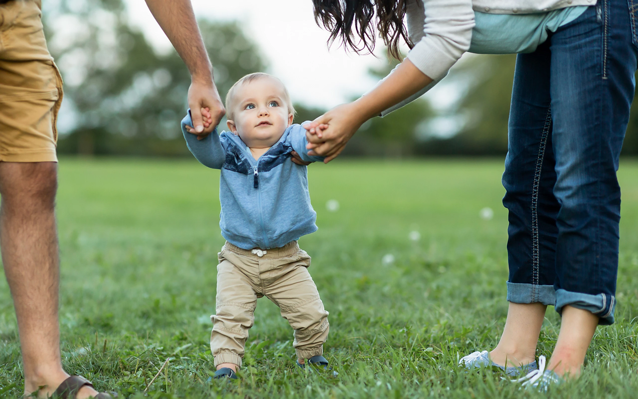 Baby walking