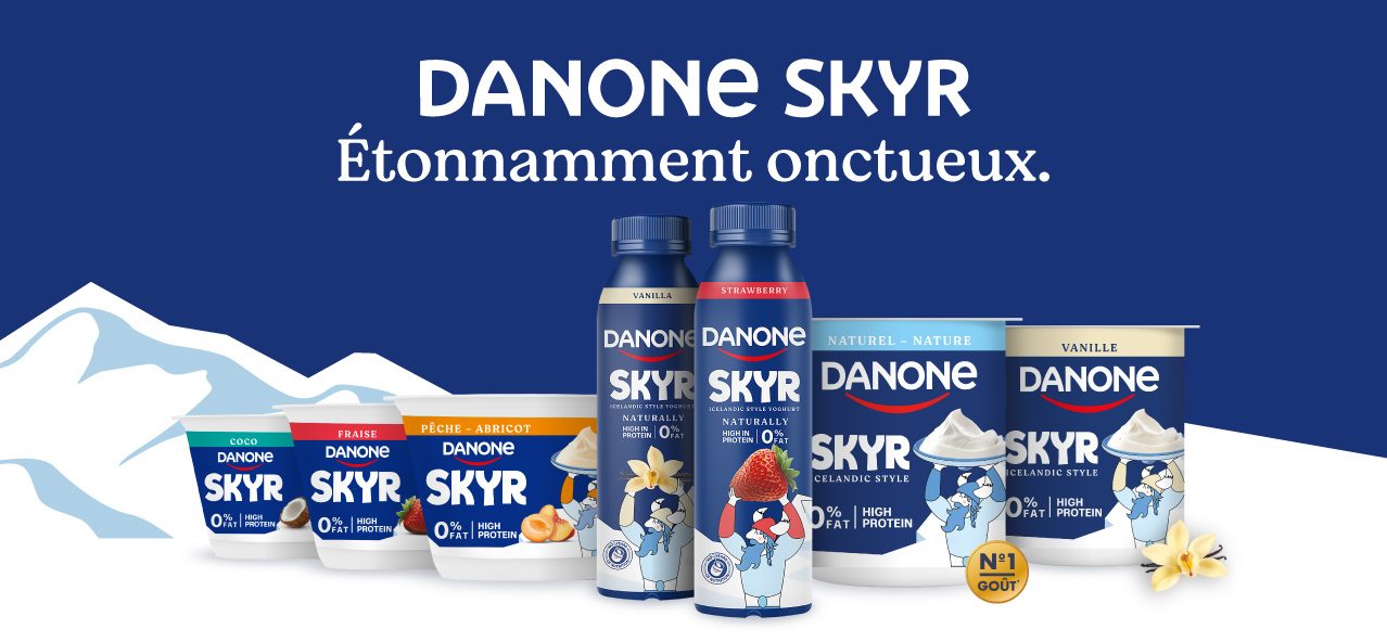 Danone Skyr Hero FR