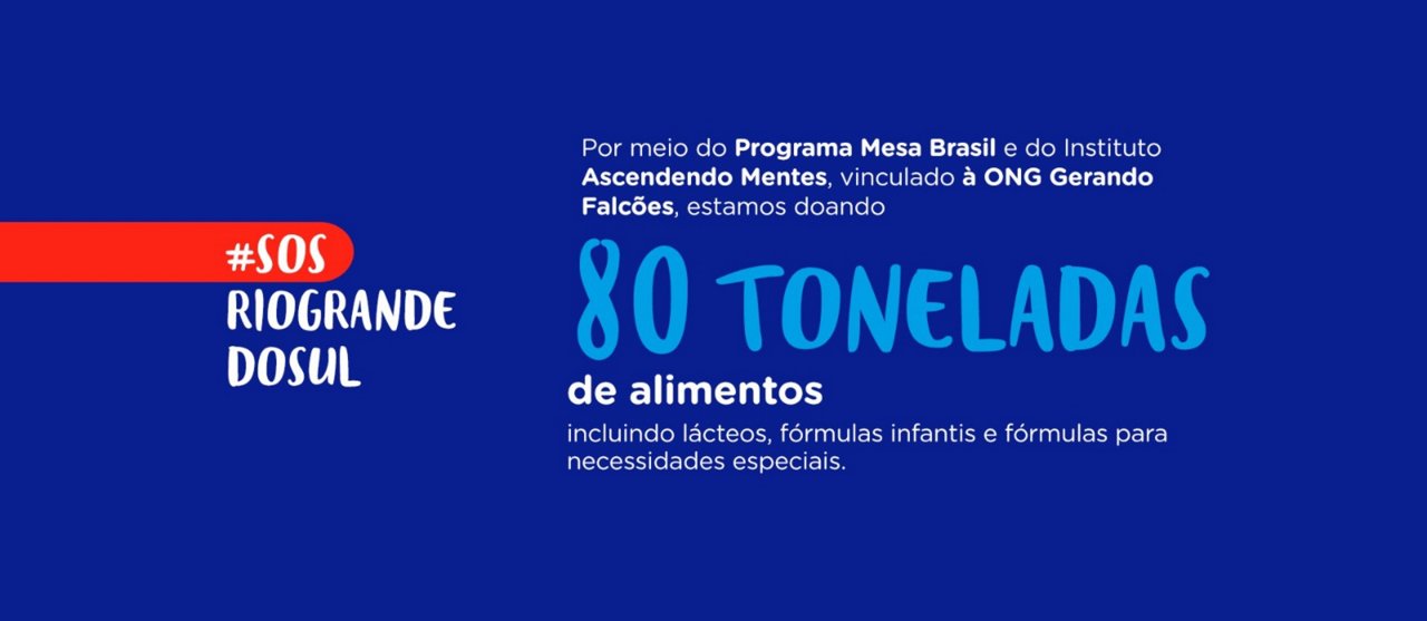 #SOSRIOGRANDEDOSUL - Programa Mesa Brasil