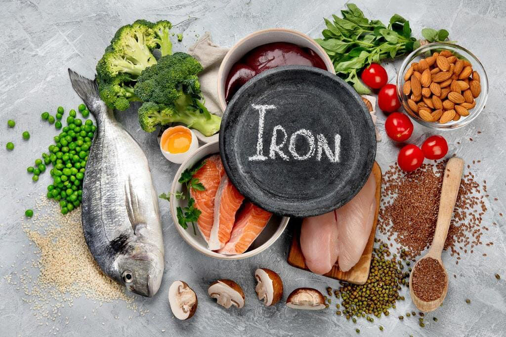 Nhóm thực phẩm tốt cho bà bầu cần chứa nhiều sắt