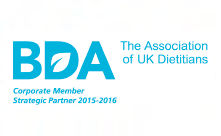 BDA The Association of UK Dieticians logo