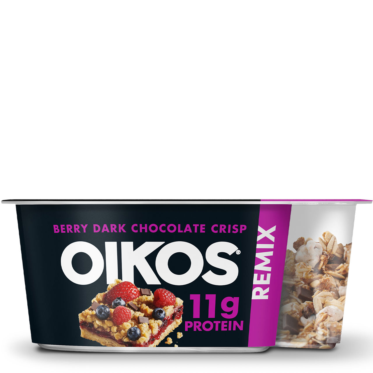 Oikos Remix - Berry Dark Chocolate Crisp Greek Yogurt